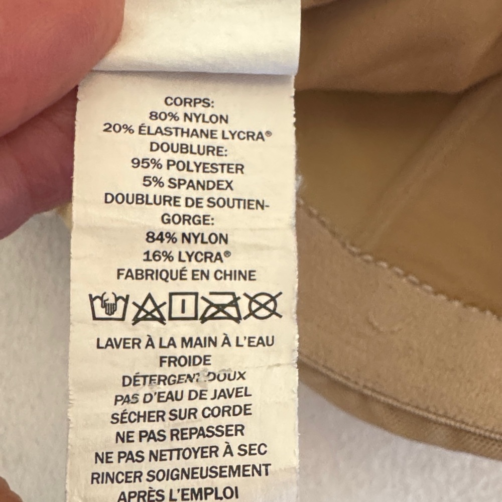L.L. Bean Teal Tankini Swim Top - Picture 3 of 5